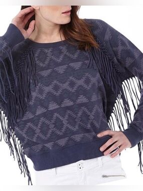 SUPERDRY Fringe The Festival Sweater Size S
